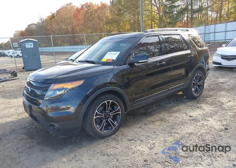 2015 Ford Explorer Sport z USA, uszkodzony, nr VIN 1FM5K8GT7FGC21220